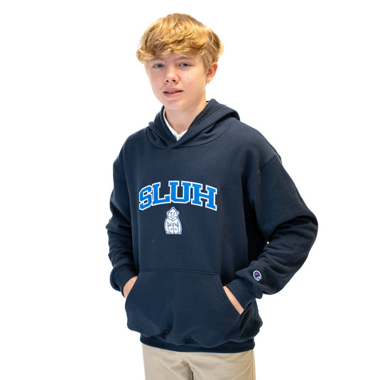 Champion Youth Powerblend Fleece Hood