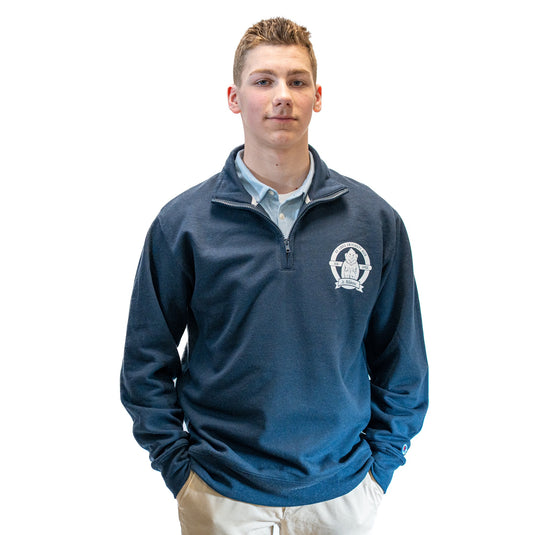 Champion Jr. Billiken LC Powerblend Fleece 1/4 Zip Navy
