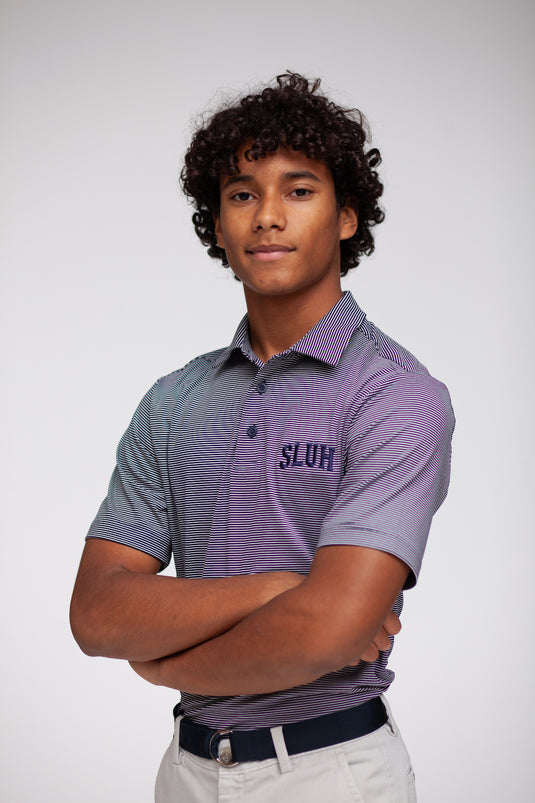 Under Armour Short Sleeve T 2 Green Bridge Stripe Polo