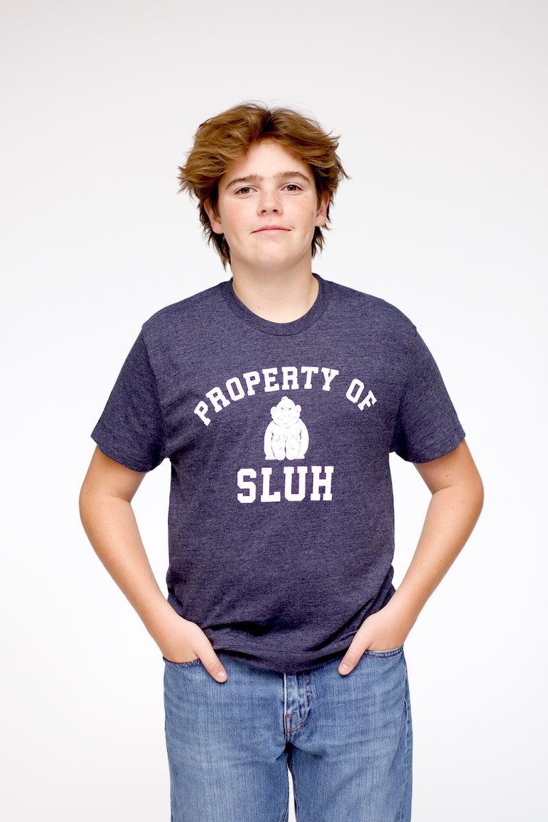 Load image into Gallery viewer, Champion Property Of SLUH Ultimate Tri-Blend Tee
