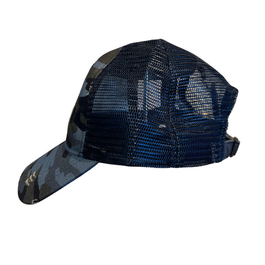 Lusso Distressed Camo Mike Cap