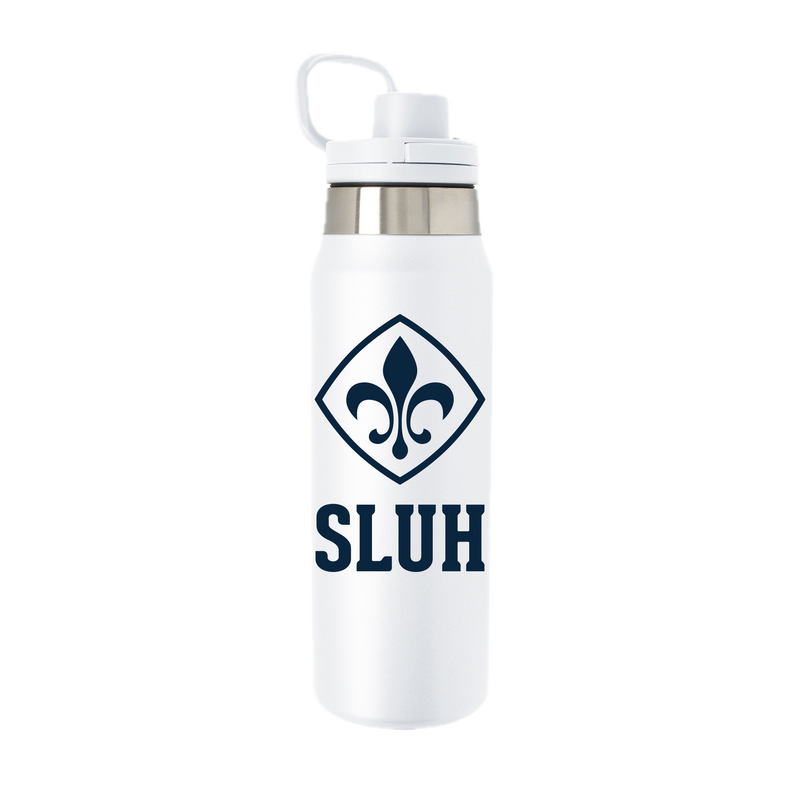 Load image into Gallery viewer, The Viking Collection 25 oz Recycled Ramble Bottle- Fleur de Lis
