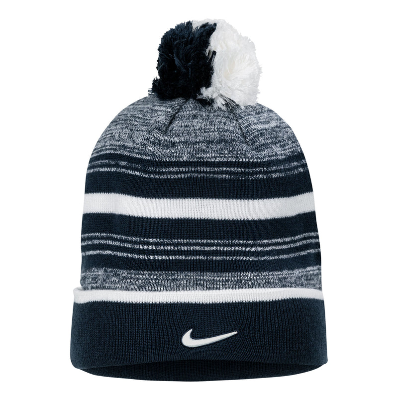 Load image into Gallery viewer, Nike Stripe Pom Beanie
