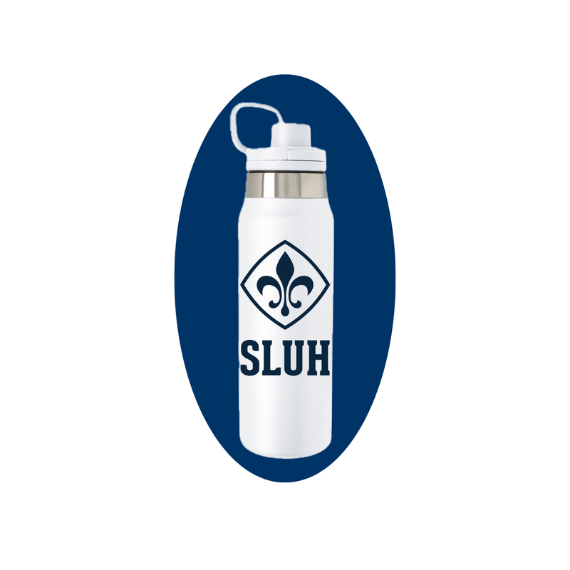 Load image into Gallery viewer, The Viking Collection 25 oz Recycled Ramble Bottle- Fleur de Lis

