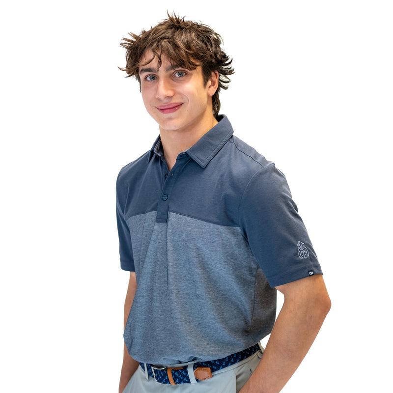 Load image into Gallery viewer, TravisMathew Oceanside Blocked Polo
