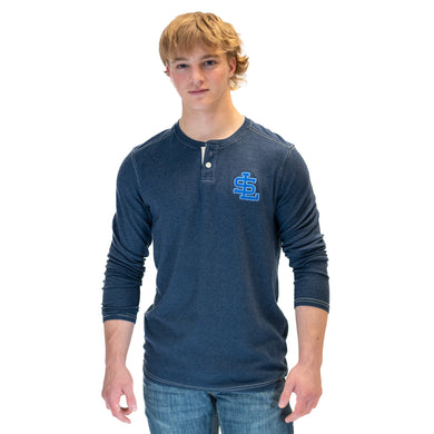 The Normal Brand Puremeso 2 Button Henley