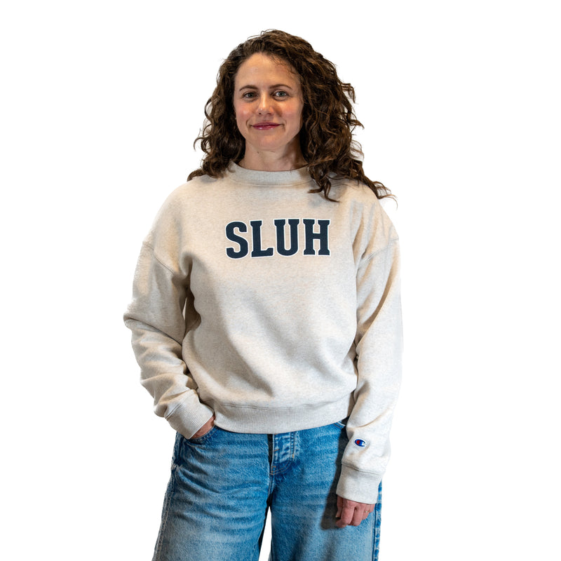 Load image into Gallery viewer, Champion Womens Triumph Fleece Crew
