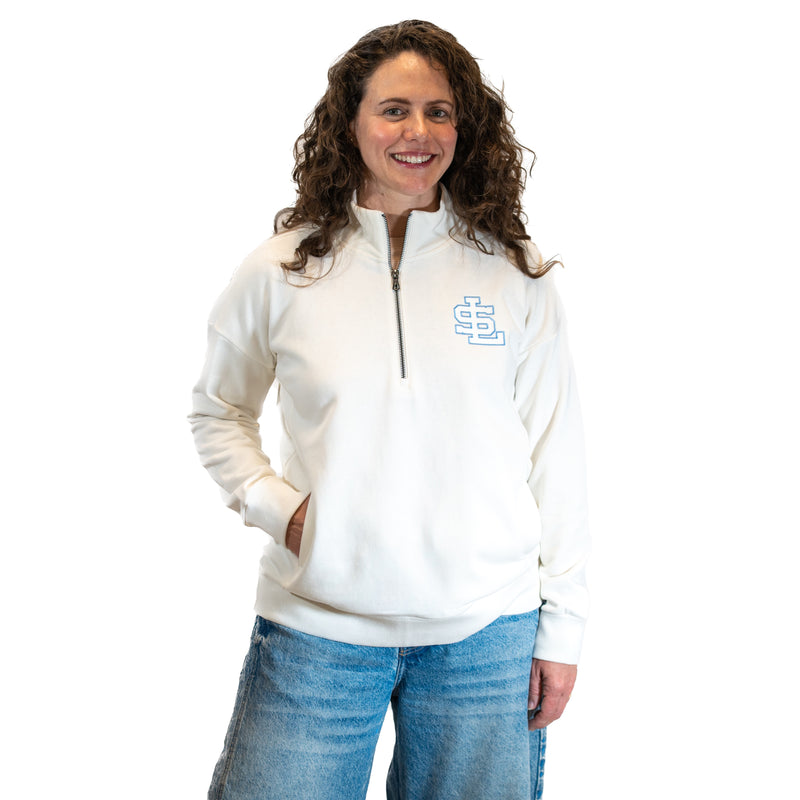 Load image into Gallery viewer, Gear Womens Big Cotton Everlee Fleece 1/4 Zip
