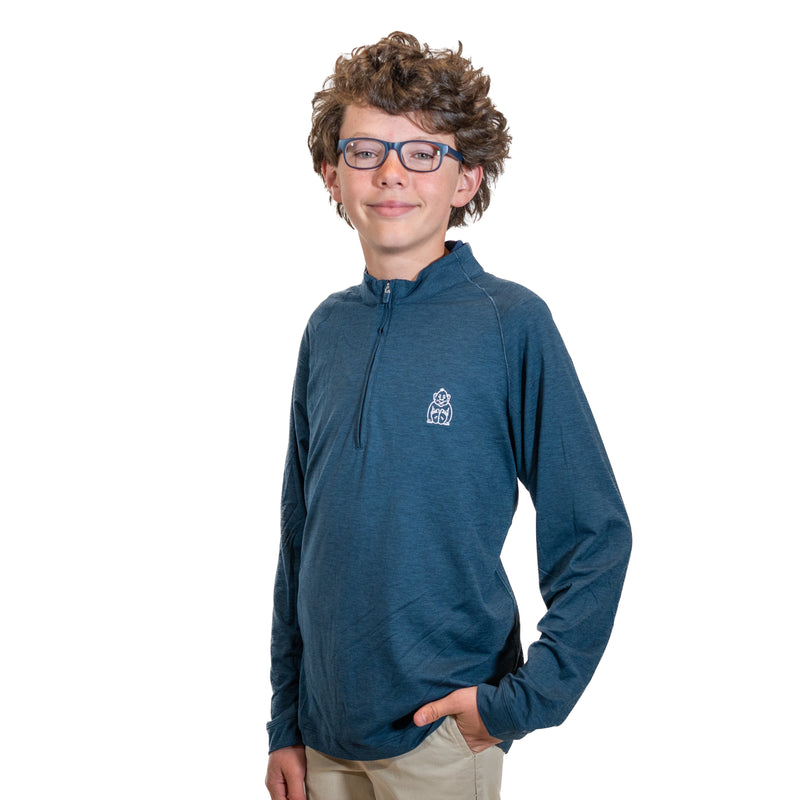 Load image into Gallery viewer, Johnnie-O Youth Freeborne Jr. Performance 1/4 Zip
