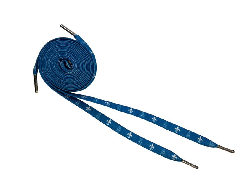 Load image into Gallery viewer, SLUH Blue Sneaker Shoelaces
