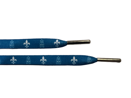 SLUH Blue Sneaker Shoelaces