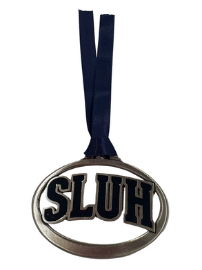 SLUH Oval Pewter Ornament