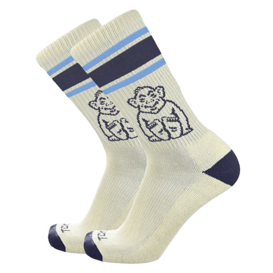 TCK Cotton Vintage Stripe Athletic Crew Sock