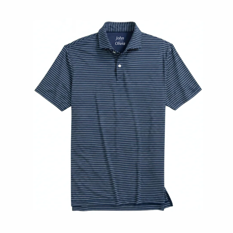 Load image into Gallery viewer, Johnnie-O Beau Performance Jersey Stripe Polo
