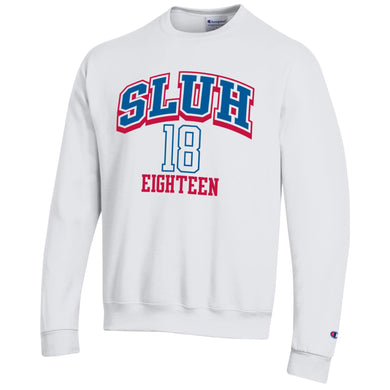 Champion Powerblend Fleece Crewneck Retro Red