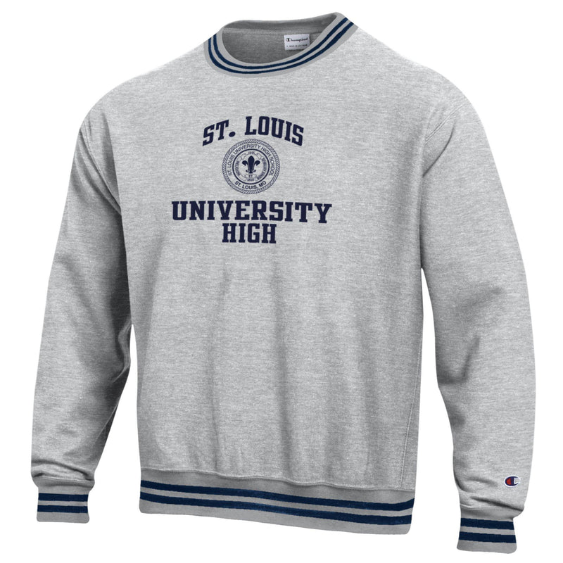 Load image into Gallery viewer, Champion Reverse Weave Yarn Dye Rib Classic Retro Crew
